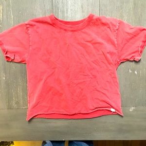 Treasure & Bond crop top watermelon color 13/14
